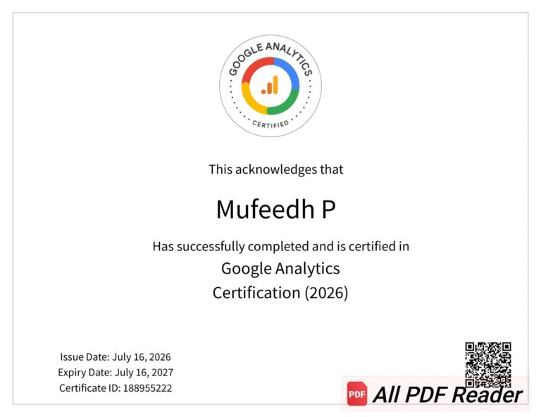 GOOGLE ANALYTICS
